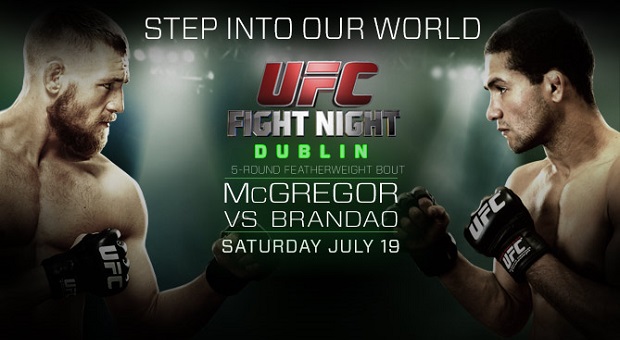 Conor McGregor vs Diego Brandao UFC Fight Night 46 Full