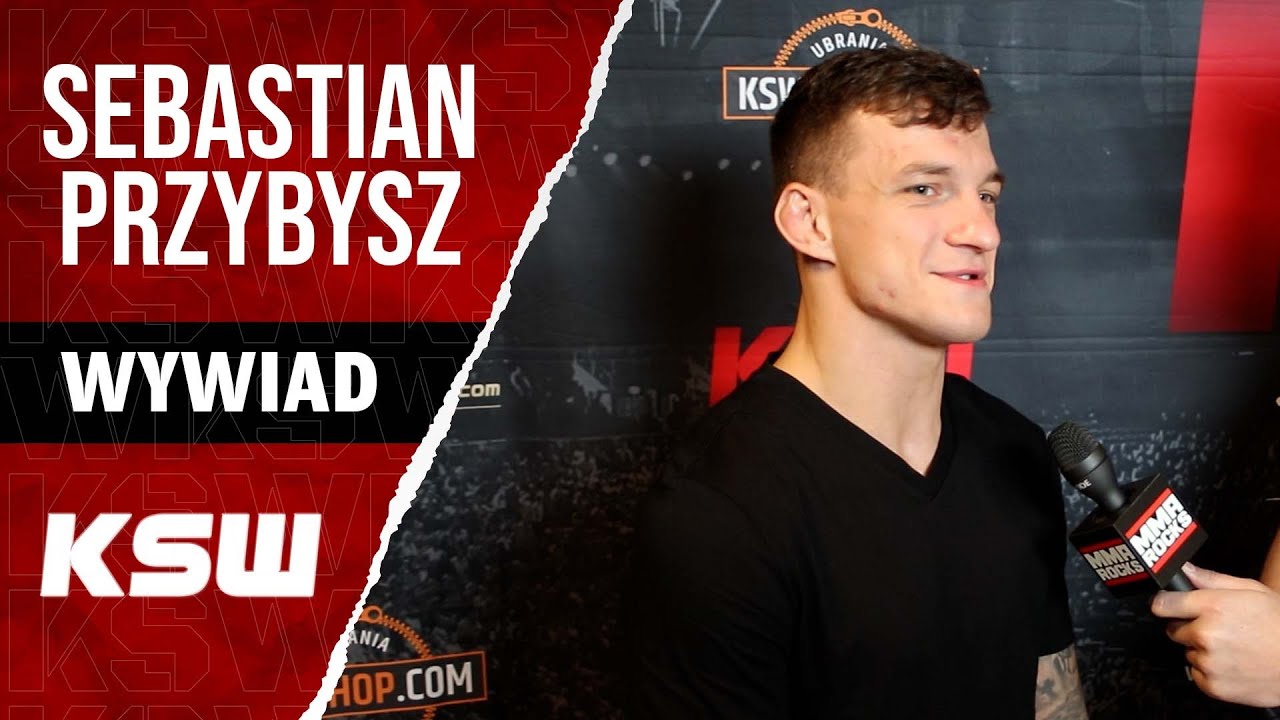 Czekam na Jakuba Wikłacza mistrz KSW Sebastian Przybysz na gali KSW