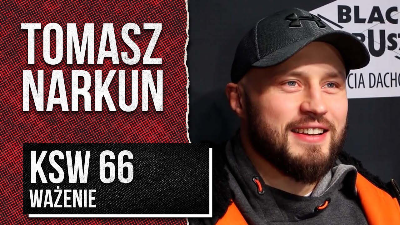 Szalona Żyrafa zapowiada wielką zadymę Tomasz Narkun przed KSW 66