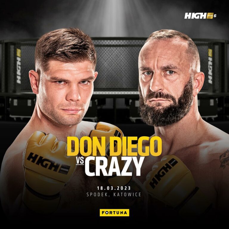 Mateusz Don Diego Kubiszyn vs Dawid Crazy Załęcki na HIGH League 6