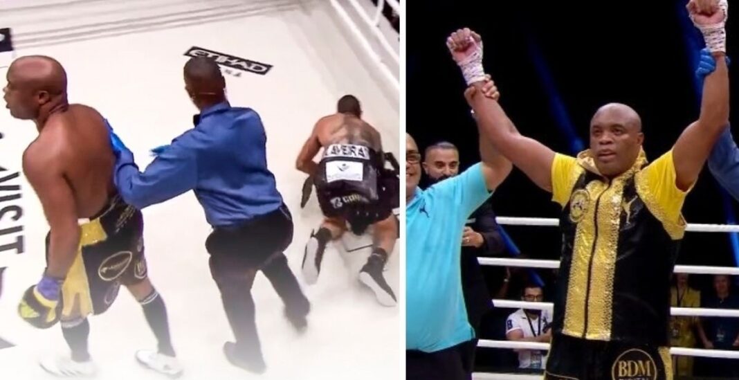 Anderson Silva Posyła Bruno Machado Na Deski Podczas Pokazowej Walki ...