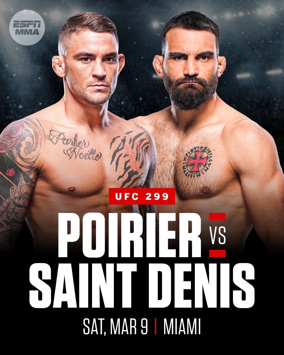 5 Rundowe Starcie Dustina Poiriera Z Benoit Saint Denis Na Ufc 299 Mmarocks 7633