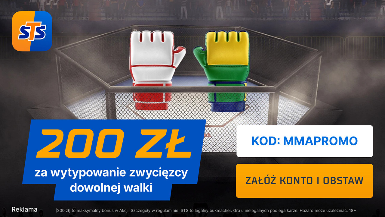 200 PLN za wytypowanie zwycięzcy dowolnego pojedynku na XTB KSW 102!