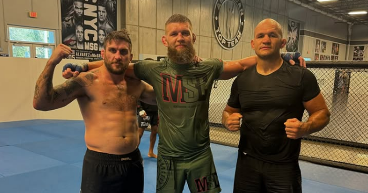 Piotr Kuberski na macie z byłym mistrzem wagi ciężkiej UFC