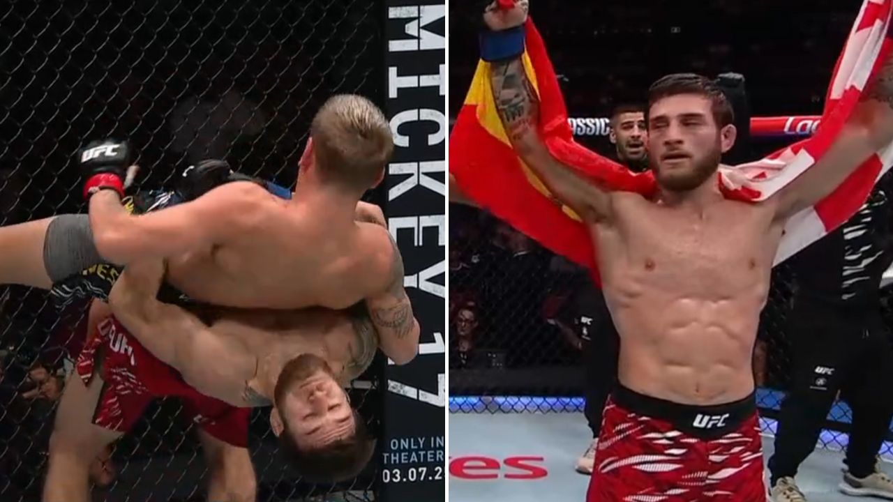 Aleksandre Topuria udanie zadebiutował w UFC! Brat mistrza pewnie wypunktował rywala