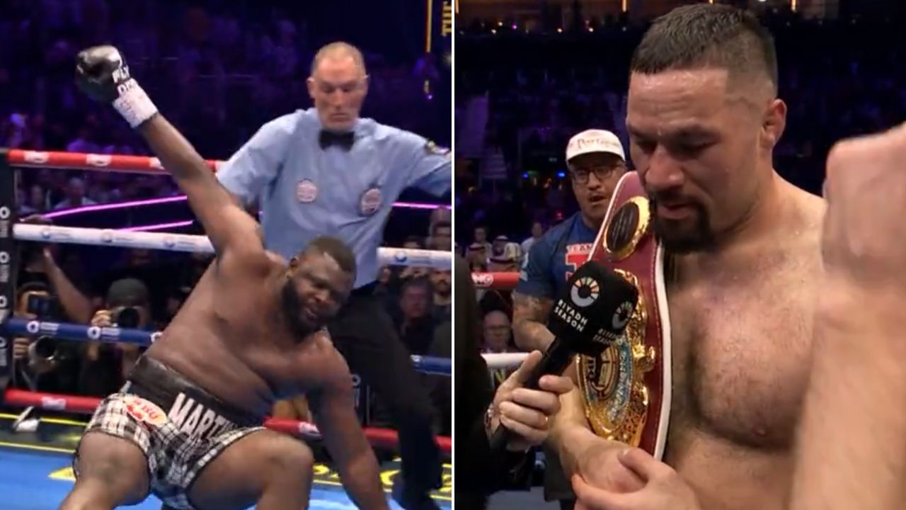 Joseph Parker z szybkim nokautem! Martin Bakole na deskach w drugiej rundzie (WIDEO)