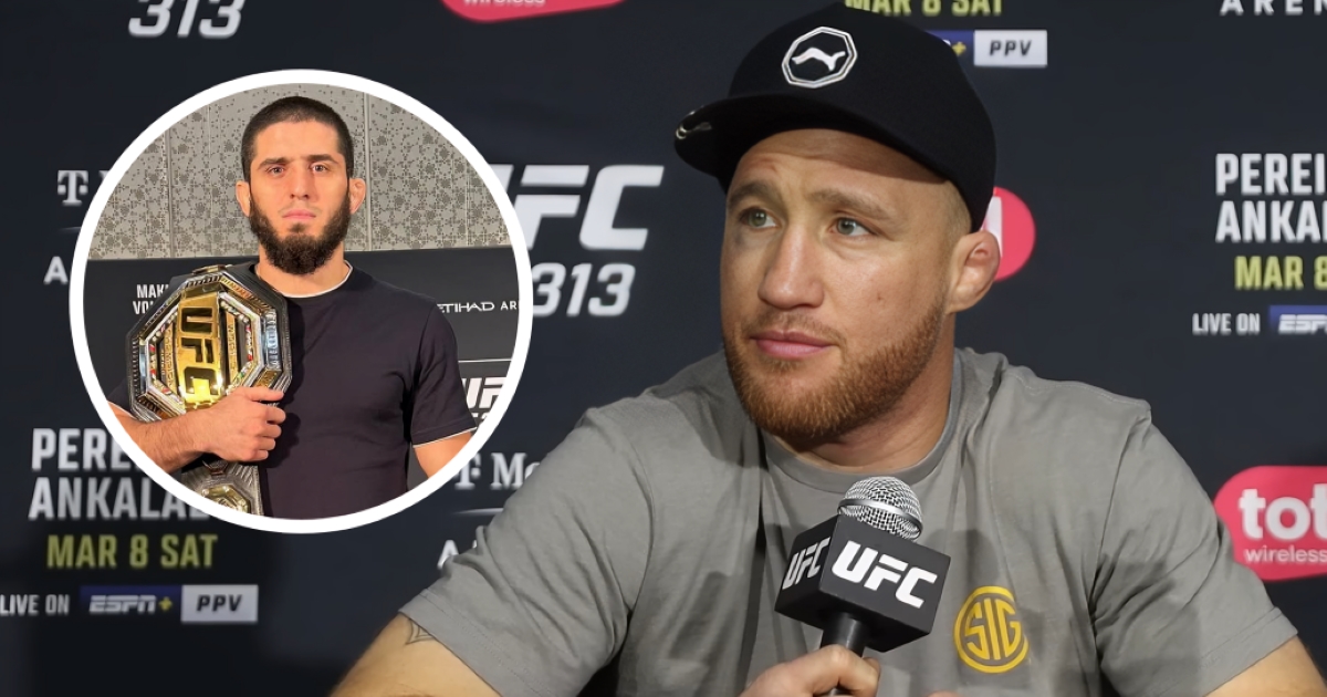 Po wygranej na UFC 313, Justin Gaethje chce walczyć o pas mistrzowski z Islamem Makhachevem