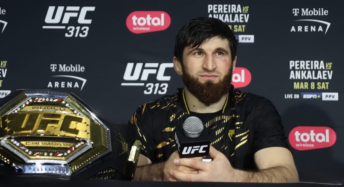 “Może w rewanżu nie będzie uciekał” Magomed Ankalaev krytycznie o występie Alexa Pereiry na UFC 313